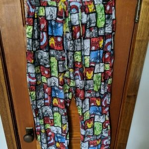 Men's Small Avengers PJ Pants
